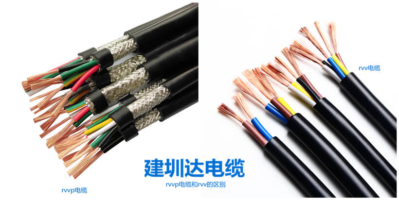 電纜rvvp是什么意思？rvvp電纜和rvv的區(qū)別，建圳達電纜
