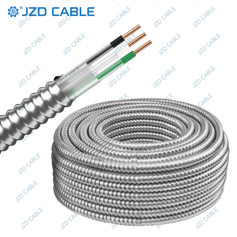 美標UL認證 600V鋁連鎖鎧裝MC Cable尼龍護套電纜