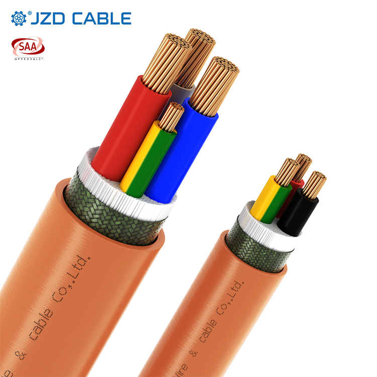 ??澳標(biāo)SAA認證 XLPE絕緣圓形橙色電力電纜? 澳洲工程專用電纜